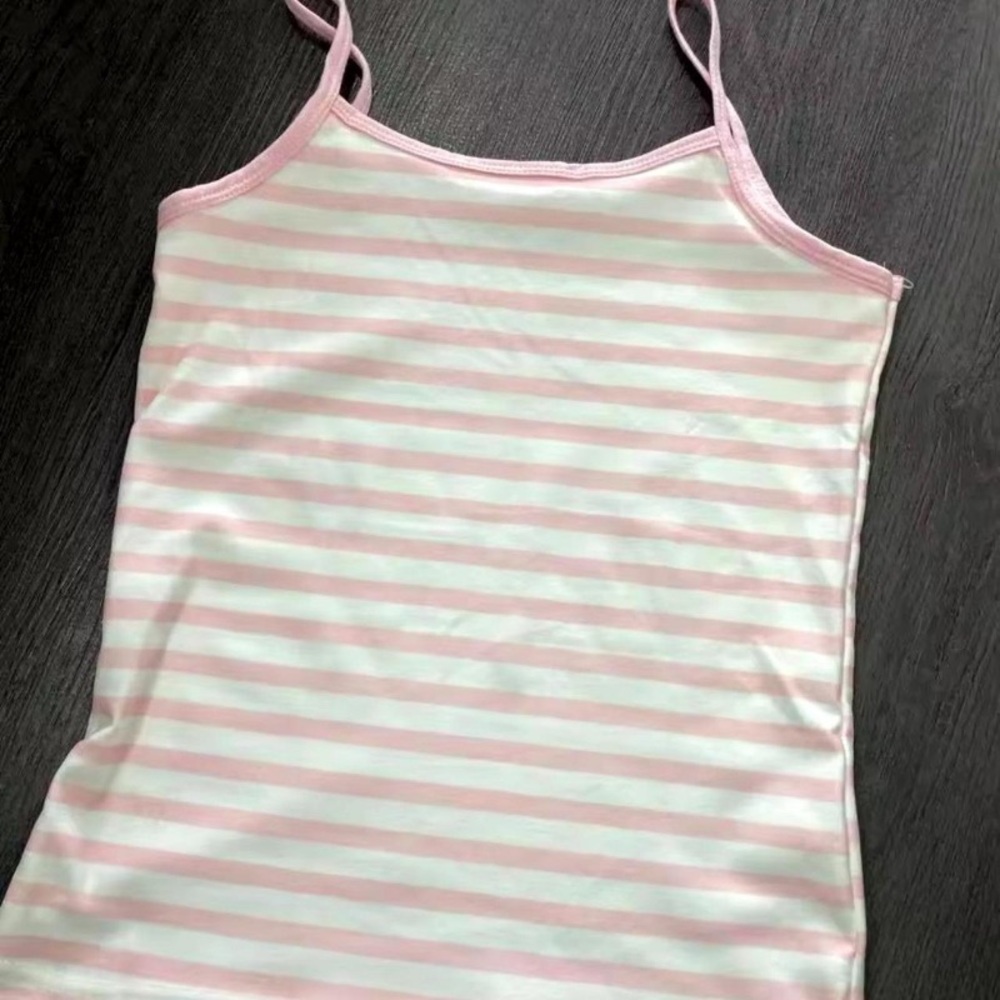Otherwild Pink and White Striped Blouse